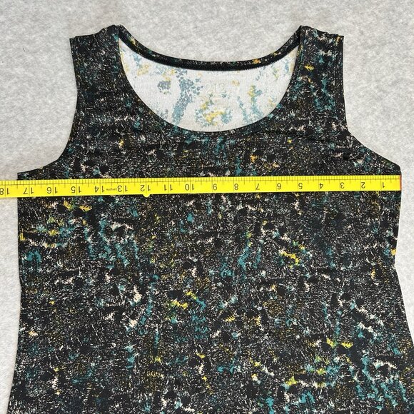 VTG 212 COLLECTION Abstract Print Stretch Sleeveless Blouse Top WOMENS Small - Picture 7 of 10